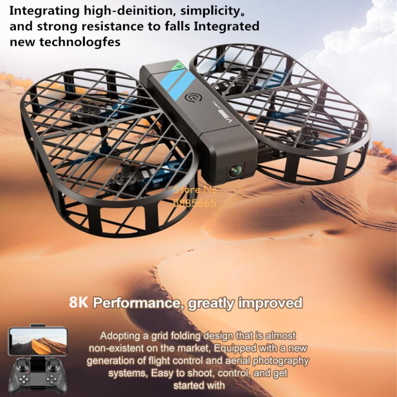 Rc Helicopter Electric - 8K HD Kamera 360° ° Koruma