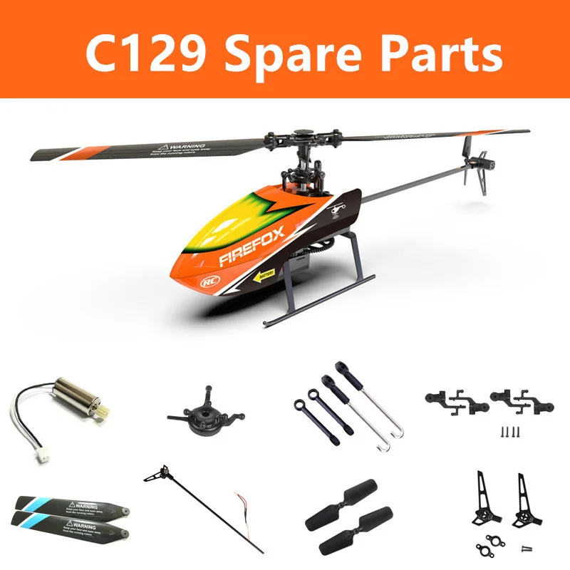 Rc Helicopter Coaxial - FIREFOX C129 4CH RC Helikopter Yedek