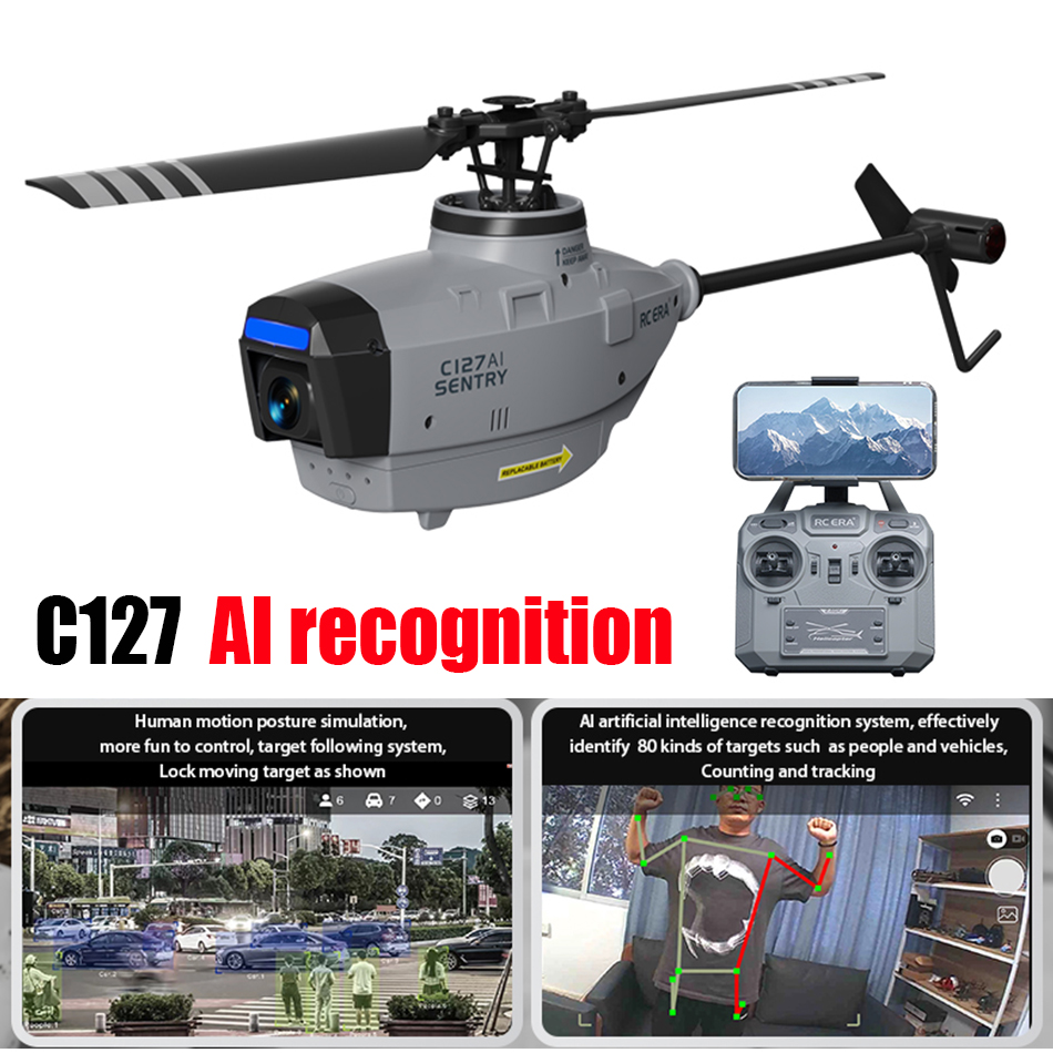 RC ERA C127 AI Mini Fırçasız F - Rc Helicopter Single Rotor incelemesi ve fiyatı