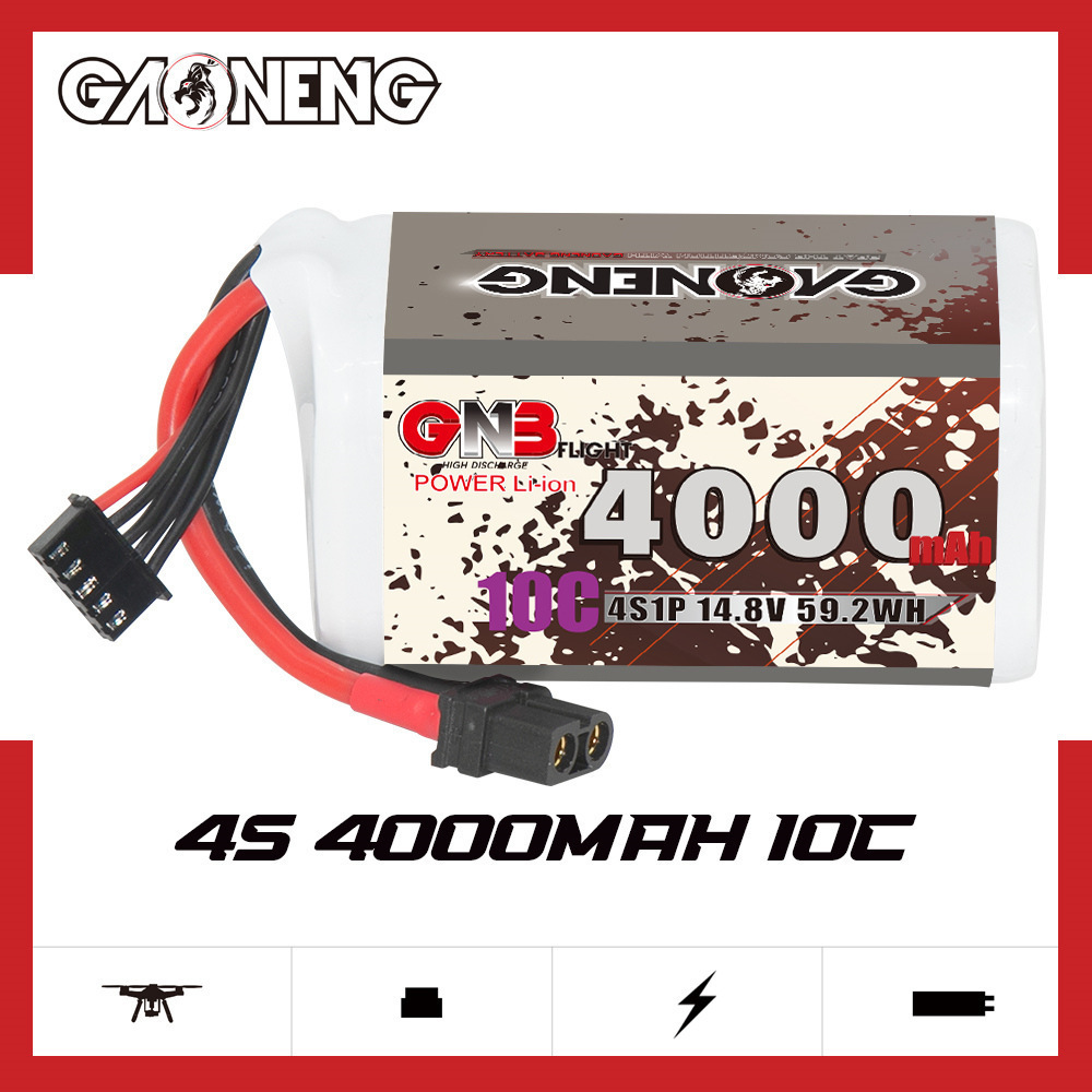 GNB 4000 mAh 4 S 14.8 V 10C 20 - Rc Helicopter Parts incelemesi ve fiyatı