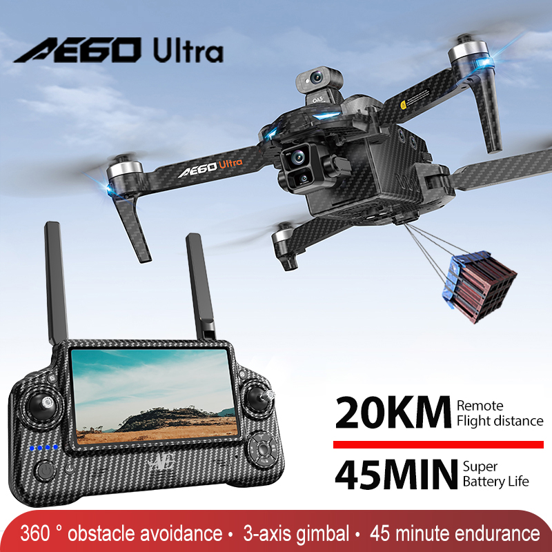 AE60 GPS Drone Profesyonel 8K  - Rc Helicopter Electric incelemesi ve fiyatı