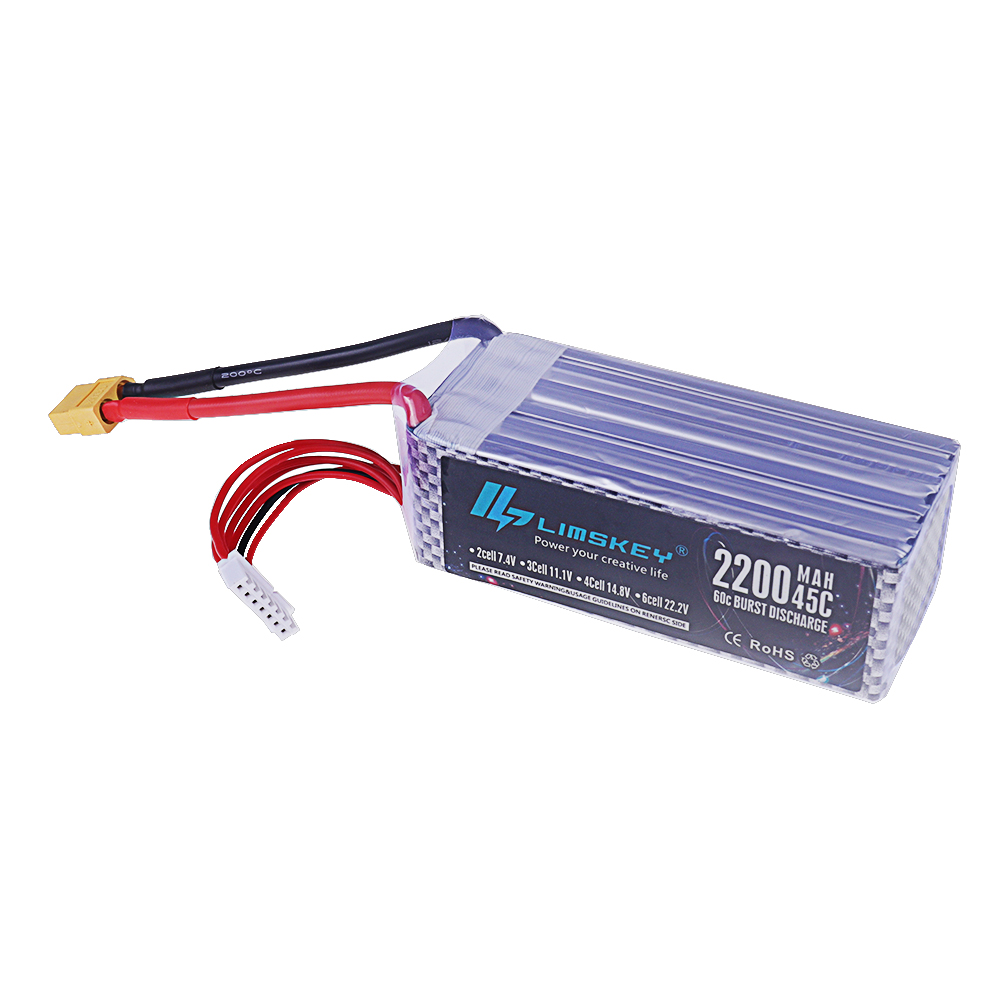 22.2V 2200mAh 45C Max 60C LiPo - Rc Helicopter Electric incelemesi ve fiyatı